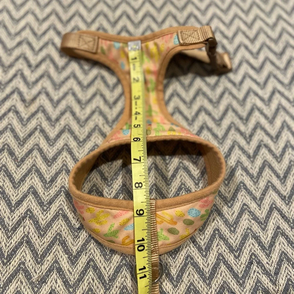 Pastel Cactus Dog Harness | Adjustable | Small Pet